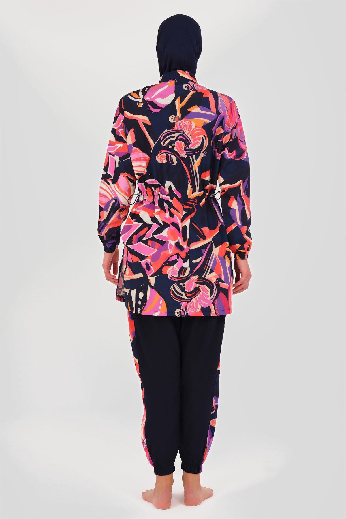 Plus-Size Water-Proof Burkini بوركينى ملون واتربرووف