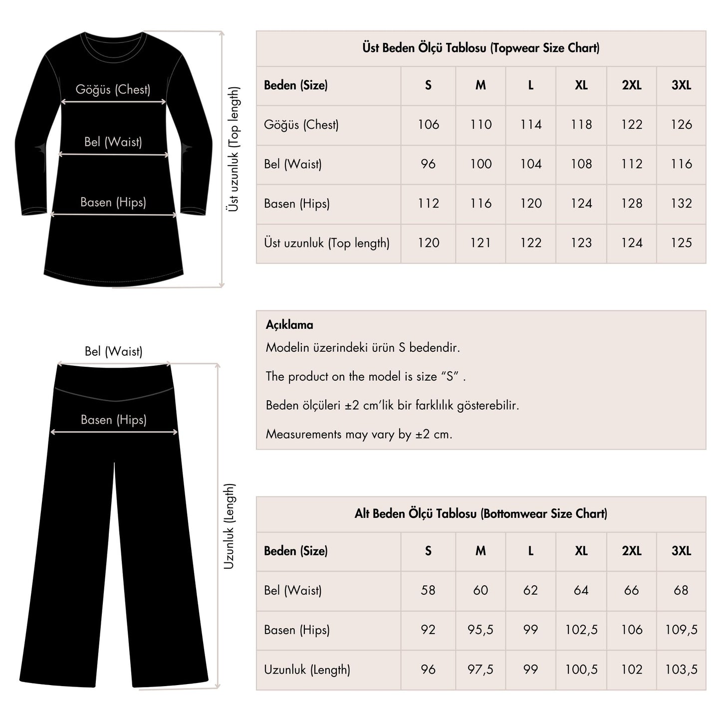 جديد💥بوركيني تركي أبيض في أسود طويل