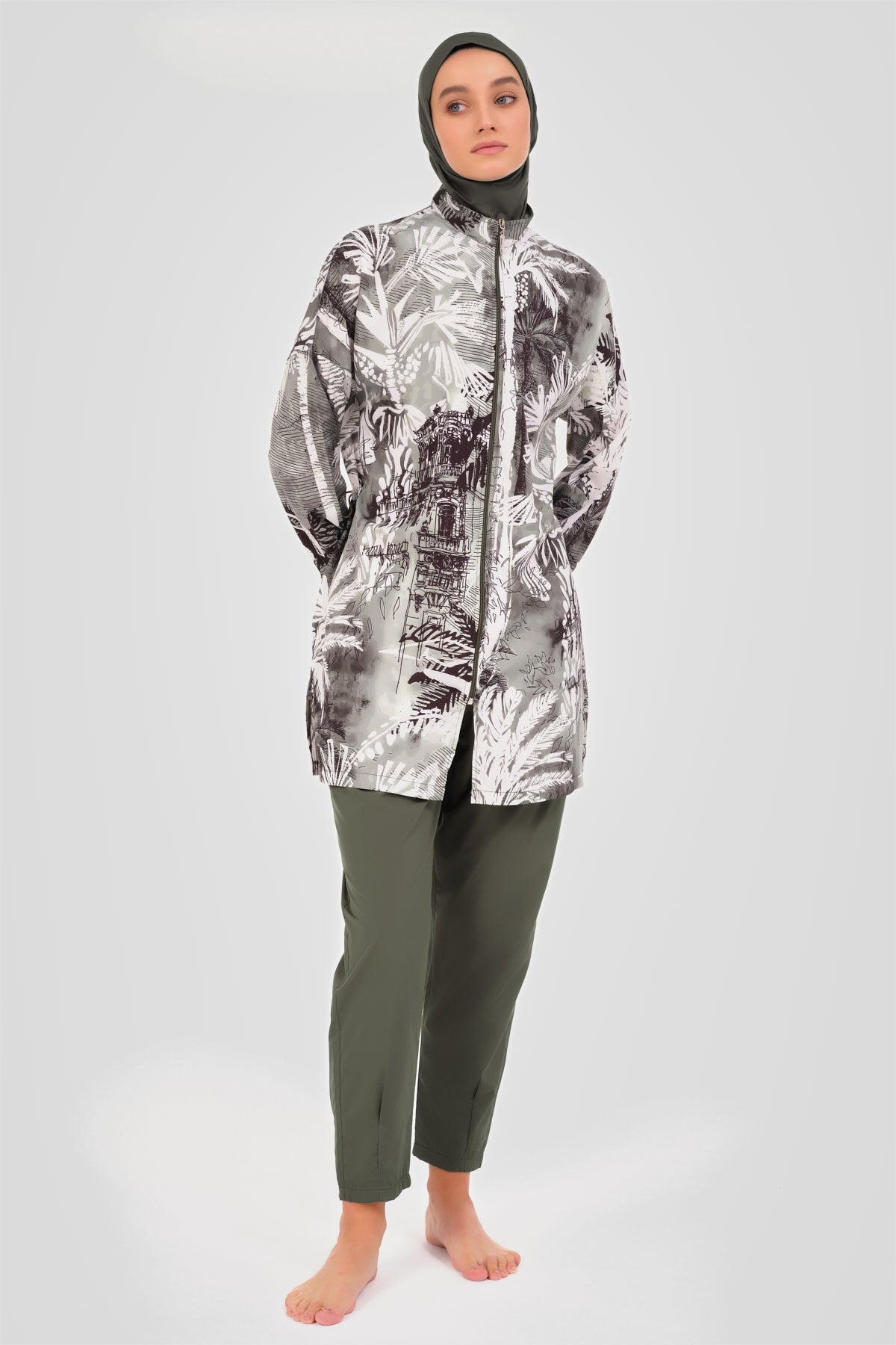 مايوه زيتى واتر برووف - ٥ قطع